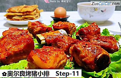 奥尔良烤猪小排做法第十一步骤