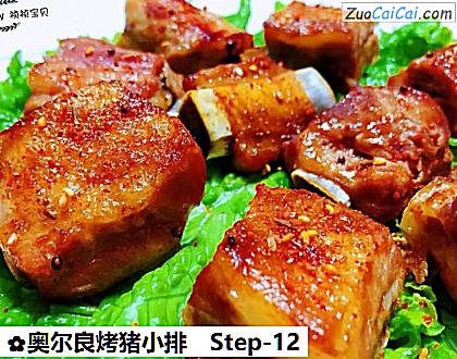 奥尔良烤猪小排做法第十二步骤