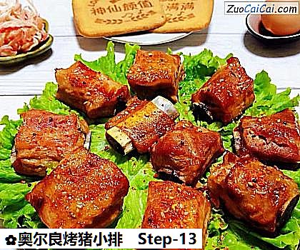 奥尔良烤猪小排做法第十三步骤