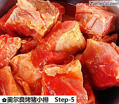 奥尔良烤猪小排做法第五步骤