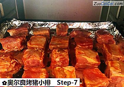 奥尔良烤猪小排做法第七步骤