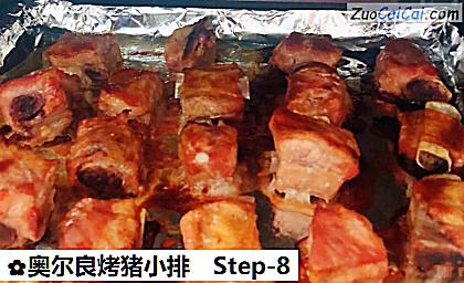 奥尔良烤猪小排做法第八步骤
