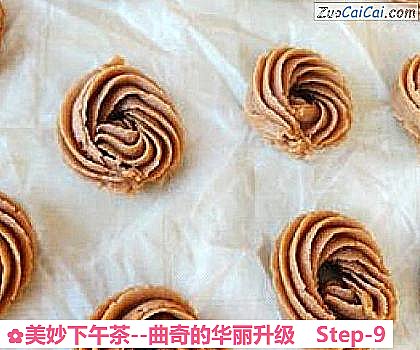 美妙下午茶－曲奇的华丽升级做法第九步骤