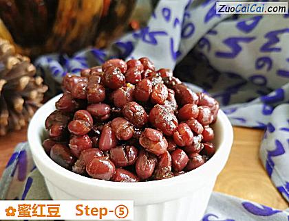 蜜红豆成品图1