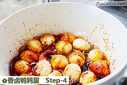 香卤鹌鹑蛋做法第四步骤