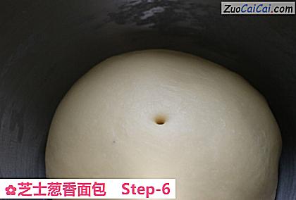 芝士葱香面包做法第六步骤