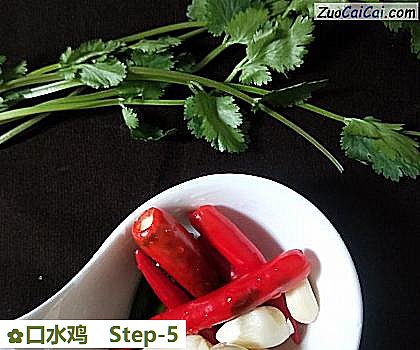口水鸡做法第五步骤