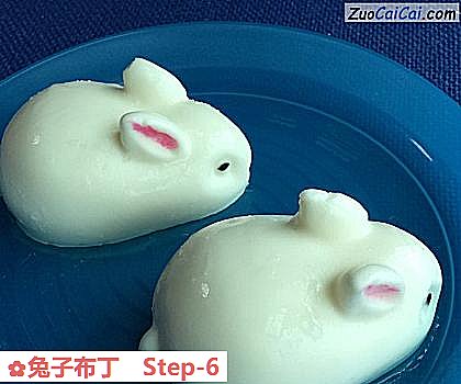 兔子布丁做法第六步骤