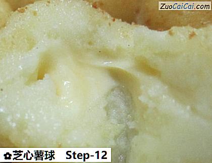 芝心薯球做法第十二步骤