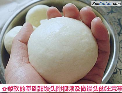 柔软的基础甜馒头附视频及做馒头的注意事项做法第二十一步骤