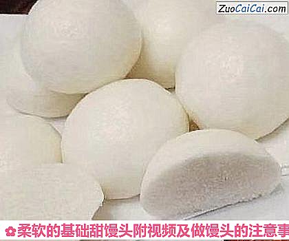 柔软的基础甜馒头附视频及做馒头的注意事项做法第二十三步骤