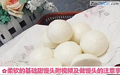 柔软的基础甜馒头附视频及做馒头的注意事项做法第二十四步骤