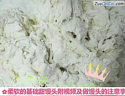 柔软的基础甜馒头附视频及做馒头的注意事项做法第三步骤