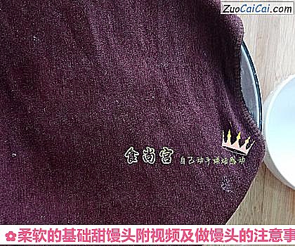 柔软的基础甜馒头附视频及做馒头的注意事项做法第六步骤