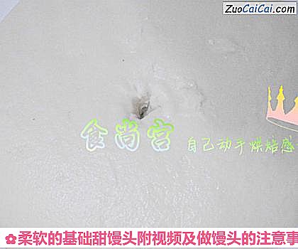 柔软的基础甜馒头附视频及做馒头的注意事项做法第七步骤
