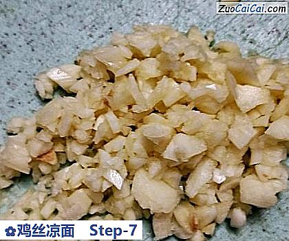 鸡丝凉面做法第七步骤