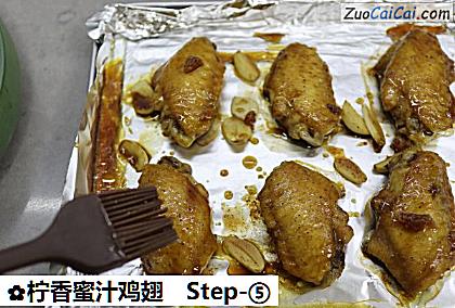 柠香蜜汁鸡翅做法第五步骤