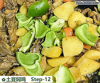 土豆焖鸡做法第十二步骤
