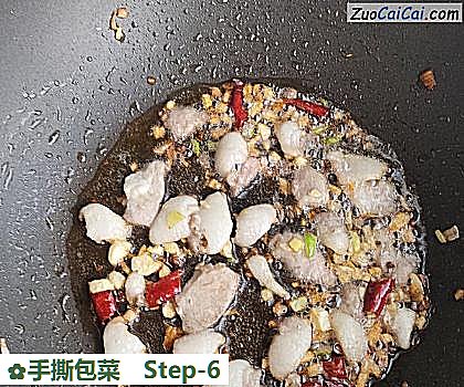 手撕包菜做法第六步骤