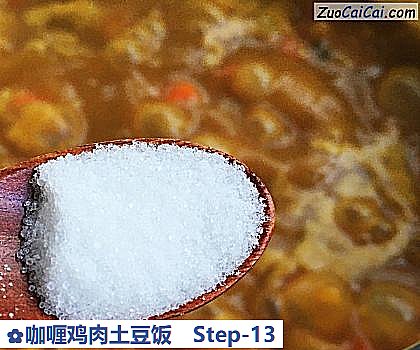 咖喱鸡肉土豆饭做法第十三步骤