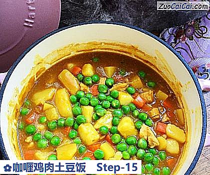 咖喱鸡肉土豆饭做法第十五步骤