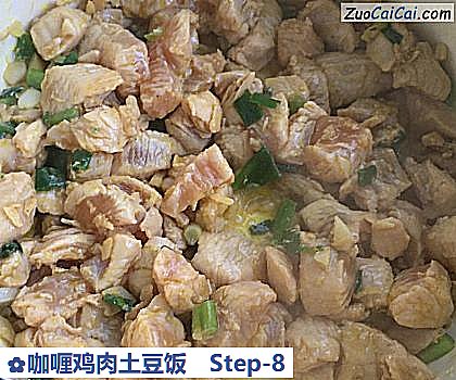 咖喱鸡肉土豆饭做法第八步骤