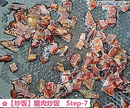 炒饭做法第七步骤