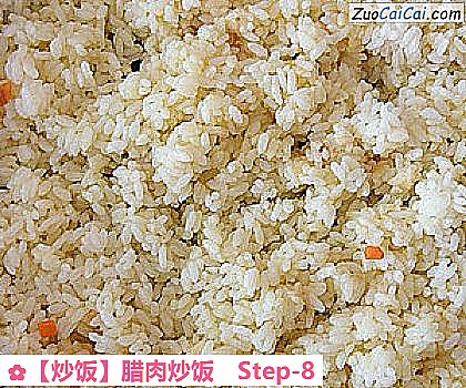 炒饭做法第八步骤