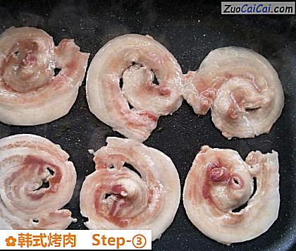 韩式烤肉做法第三步骤