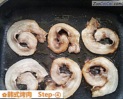 韩式烤肉做法第四步骤