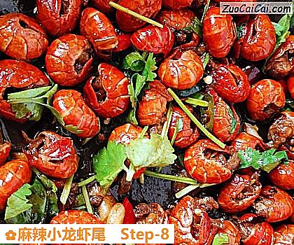 麻辣小龙虾尾做法第八步骤