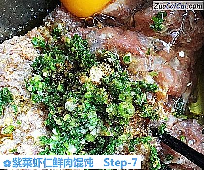 紫菜虾仁鲜肉馄饨做法第七步骤