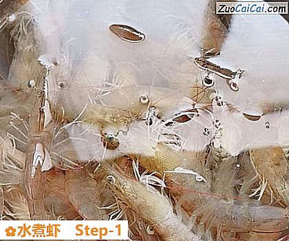 水煮虾做法第一步骤