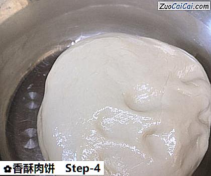 香酥肉饼做法第四步骤