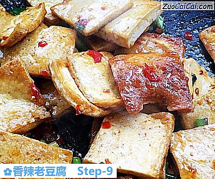 香辣老豆腐做法第九步骤