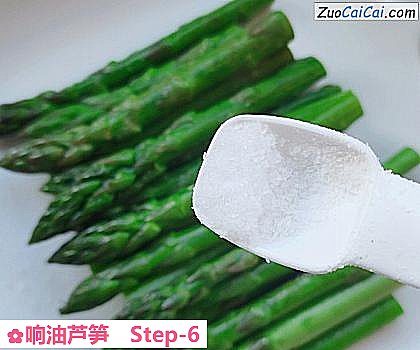 响油芦笋做法第六步骤