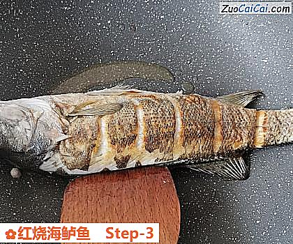 红烧海鲈鱼做法第三步骤