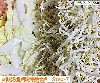 酸汤鱼做法第七步骤