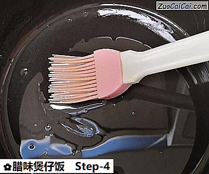 腊味煲仔饭做法第四步骤