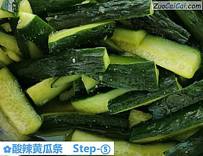酸辣黄瓜条做法第五步骤