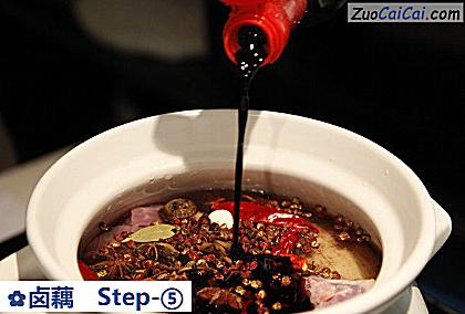 卤藕做法第五步骤