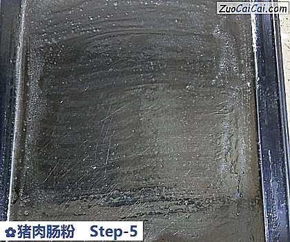 猪肉肠粉做法第五步骤