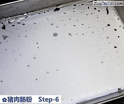 猪肉肠粉做法第六步骤