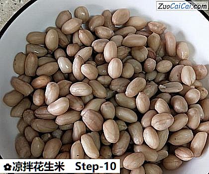 凉拌花生米做法第十步骤