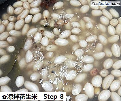 凉拌花生米做法第八步骤