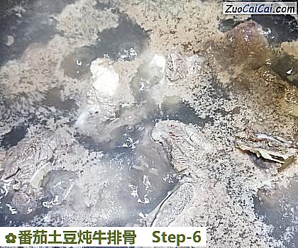 番茄土豆炖牛排骨做法第六步骤