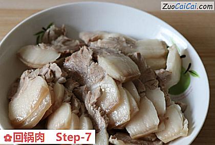 回锅肉做法第七步骤