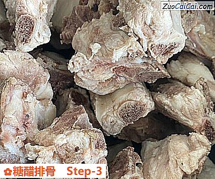 糖醋排骨做法第三步骤
