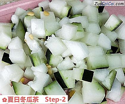 夏日冬瓜茶做法第二步骤
