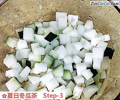 夏日冬瓜茶做法第三步骤